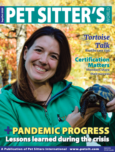 We Were Featured Again in Pet Sitter's International Magazine